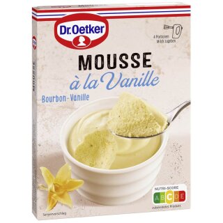 Mousse a la Vanille Bourbon-Vanille