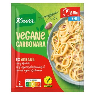 Knorr Fix Vegane Carbonara