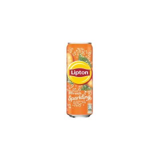 Lipton Ice Tea Sparkling Pfirsich 0,33l Dose