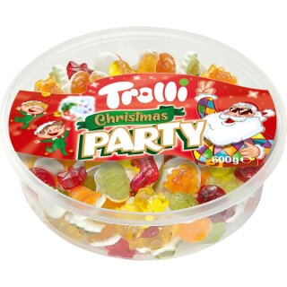 Trolli Christmas Party tin 600g