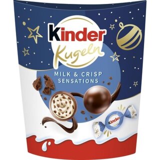 Kinder Kugeln Milk and Crispy Bits Sensation 90g