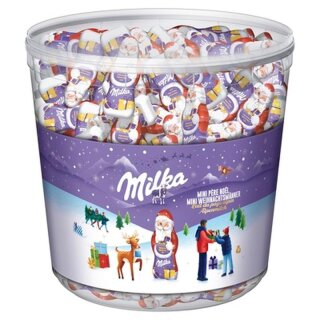 Milka Mini-Weihnachtsmänner Alpenmilch 1,54kg