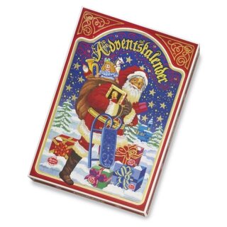 Reber Adventskalender Weihnachtsmann 650g