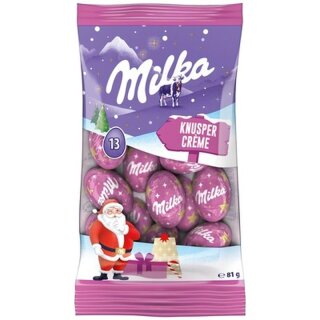 Milka Christmas Balls Crispy Cream 81g