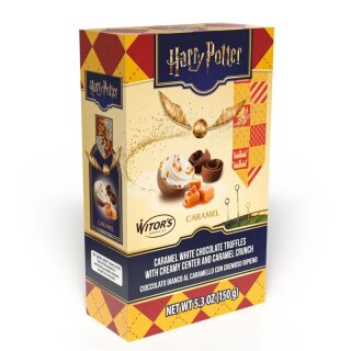 Harry Potter Golden Snitch Trüffel Weiße Schokolade Karamell Witors 150g