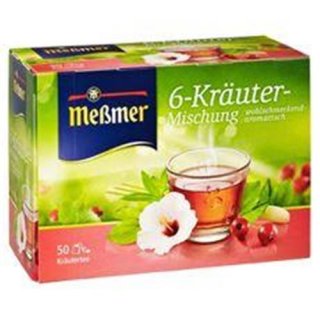 Meßmer Kräutertee 6-Kräuter (big box)