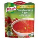 Knorr Feinschmecker Strauchtomaten Suppe mit Basilikum