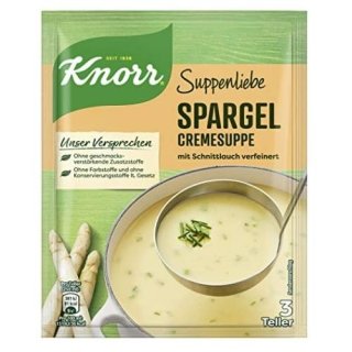 Knorr Soup Love asparagus cream with chives