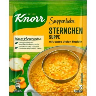 Knorr soup love asterisk soup