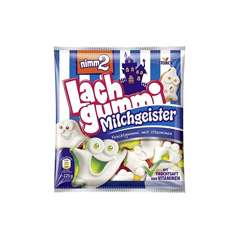 nimm2 Lachgummi Milchgeister  Jetzt bestellen! August Storck  Deuts, $  3,25
