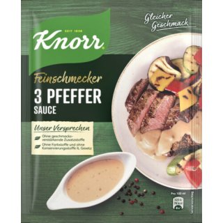 Knorr Gourmet 3 pepper sauce