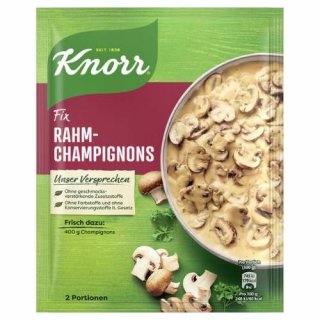 Knorr Fix cream mushrooms