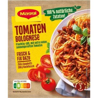 Maggi Fix &amp; Frisch Tomaten-Bolognese