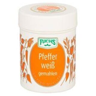 Fuchs Pfeffer weiß gemahlen